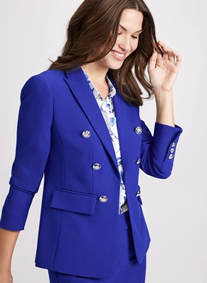 Button Detail Blazer