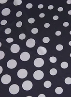Mesh Polka Dot Top