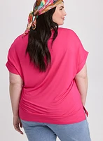Blouse en satin