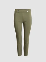 Slim Leg Pull-on Bengaline Pants