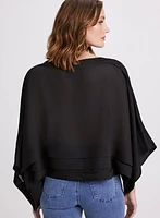 Blouse à détail de plis