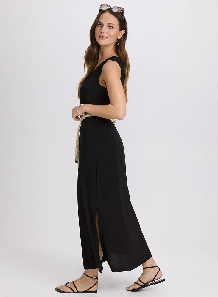 Robe maxi en jersey