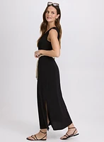 Robe maxi en jersey