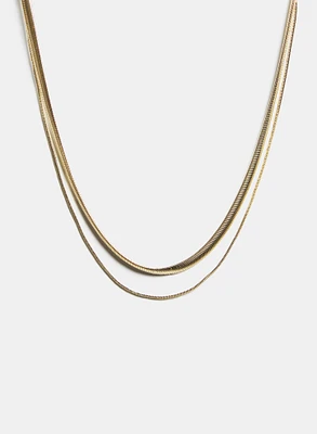 2-Strand Chain Necklace