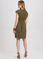Robe poches cargo à ceinture