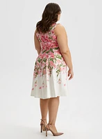 Floral Print Sleeveless Dress