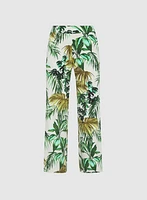 Olivia Leaf Print Pants