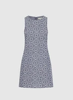 Cotton Eyelet Embroidered Dress