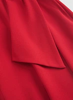 Crystal Buckle Embellished Dress
