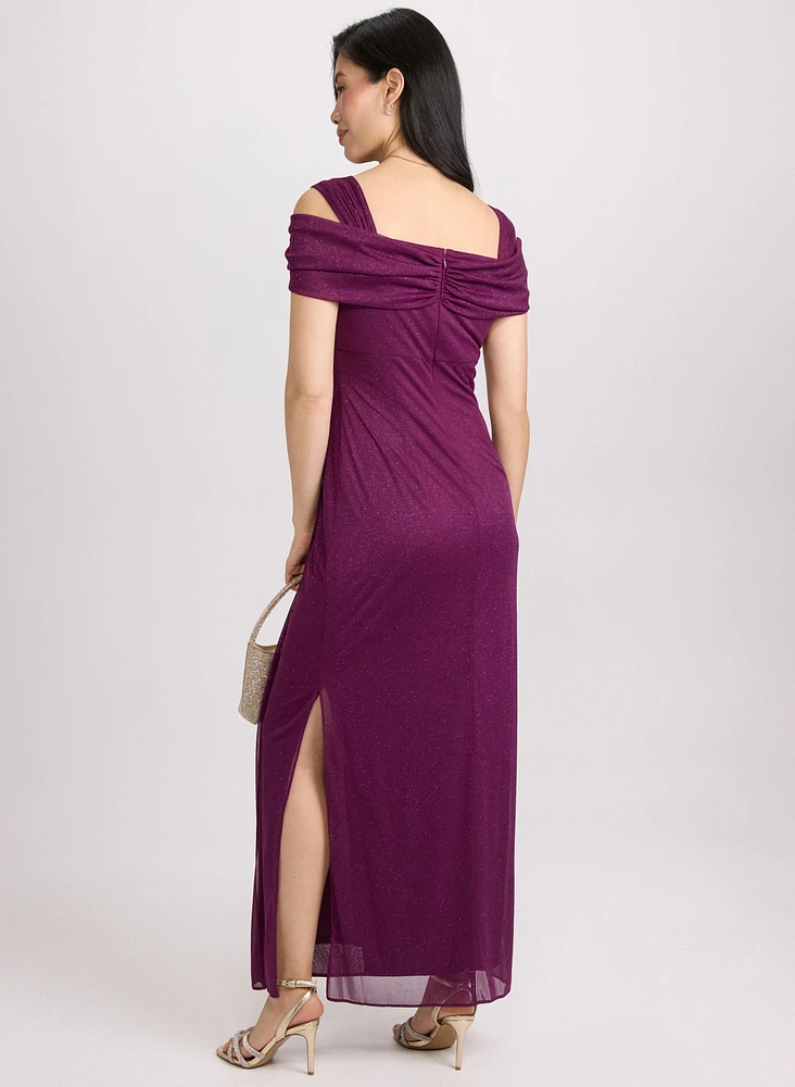 Glitter Mesh Dress