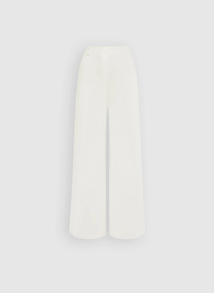 Olivia Linen-Blend Wide-Leg Pants