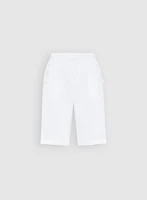 Short bermuda à boutons