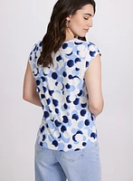 Abstract Dot Print Top