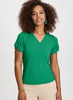 Frill Trim T-Shirt