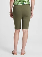 Pull-On Bermuda Shorts