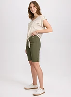 Bengaline Pull-On Shorts