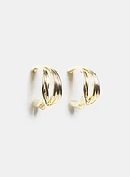 Boucles d'oreilles à anneaux multiples