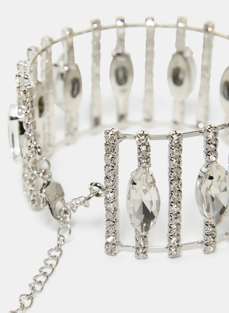 Crystal Cuff Bracelet