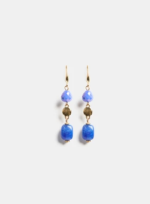 Tiered Beaded Earrings