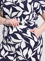 Olivia Printed Wide-Leg Pants