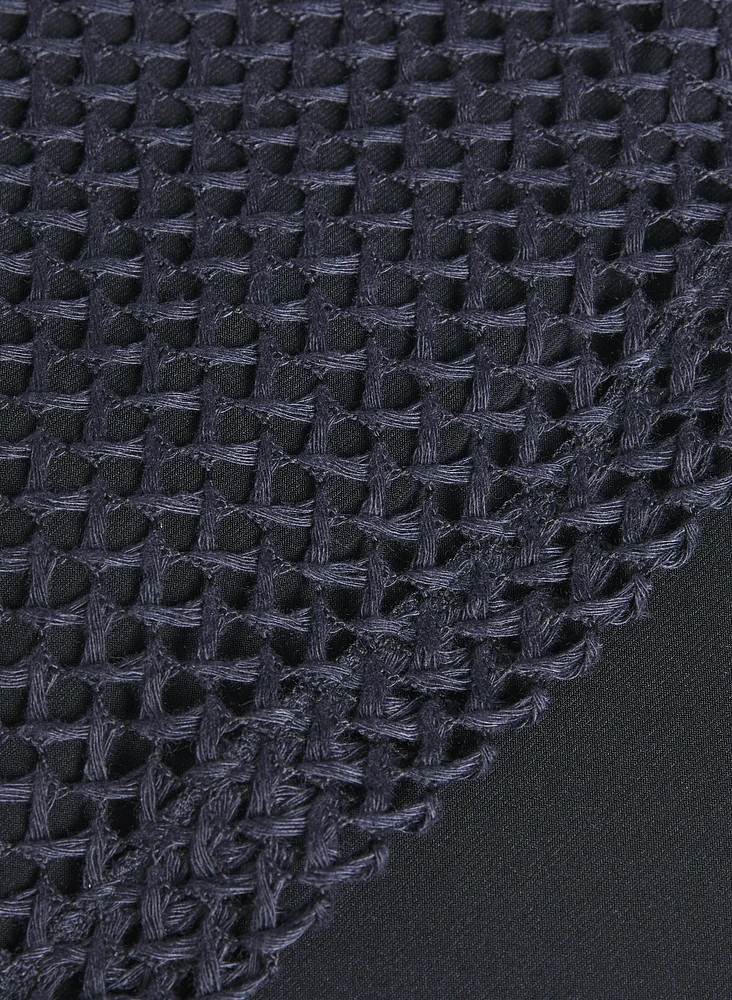 Short Sleeve Crochet Top