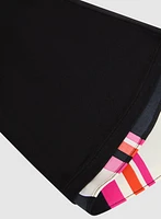 Haut à motif géométrique
