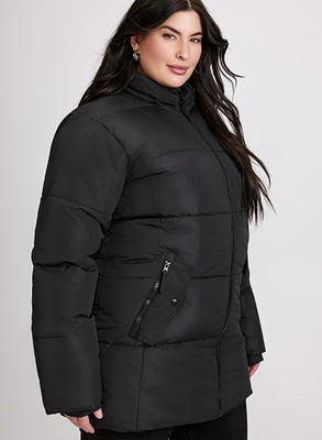 Quilted Puffer Coat