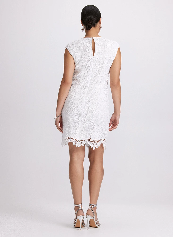 Scalloped Lace Dress