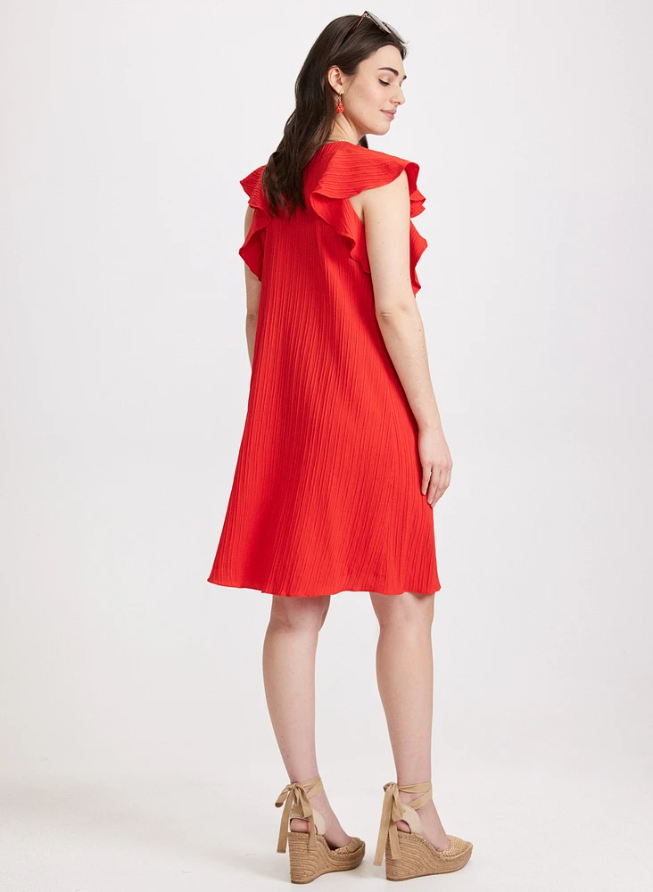 A-Line Jacquard Dress