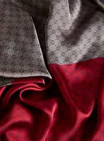 Foulard oblong à motif