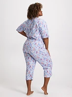 Mixed Print Pyjama Set