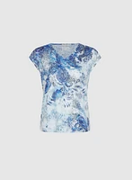 Paisley Burnout T-Shirt