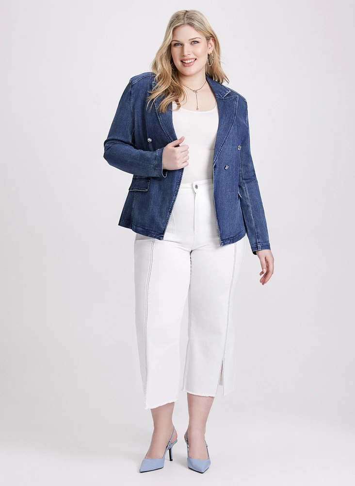 Joseph Ribkoff - Button Denim Jacket