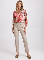 Floral Chiffon Blouse