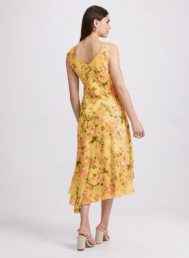 Floral Chiffon Dress