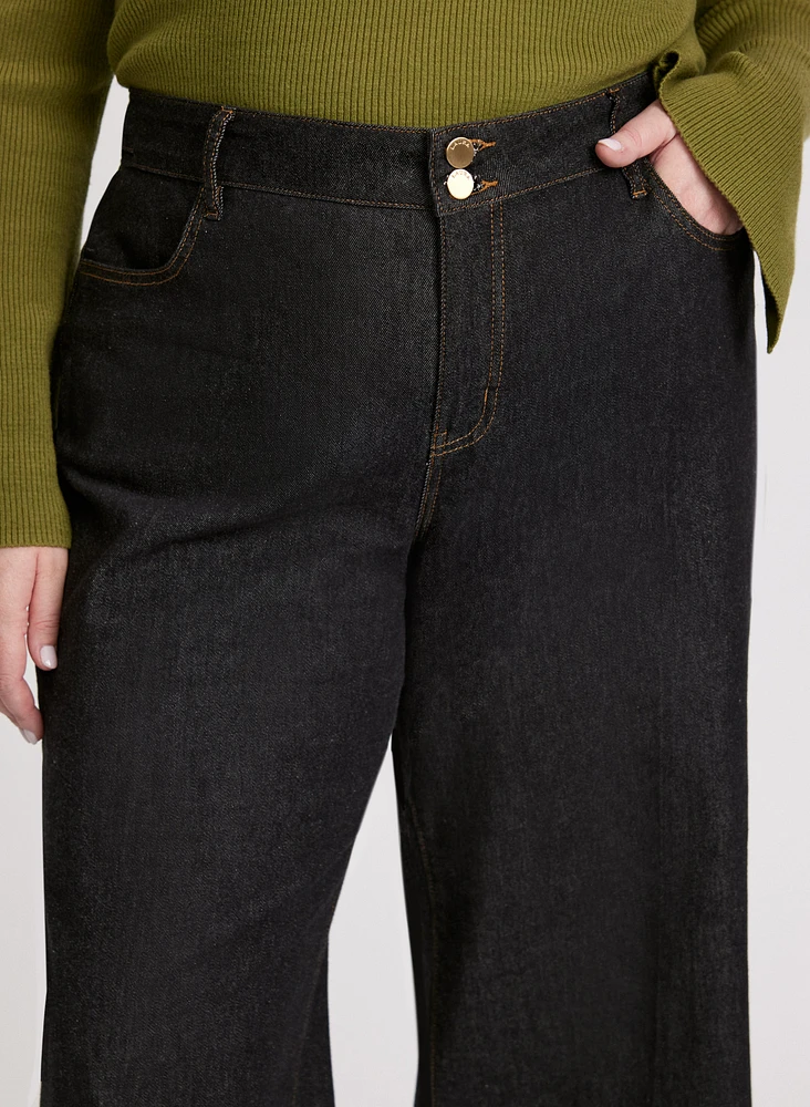 Wide-Leg Trouser Jeans