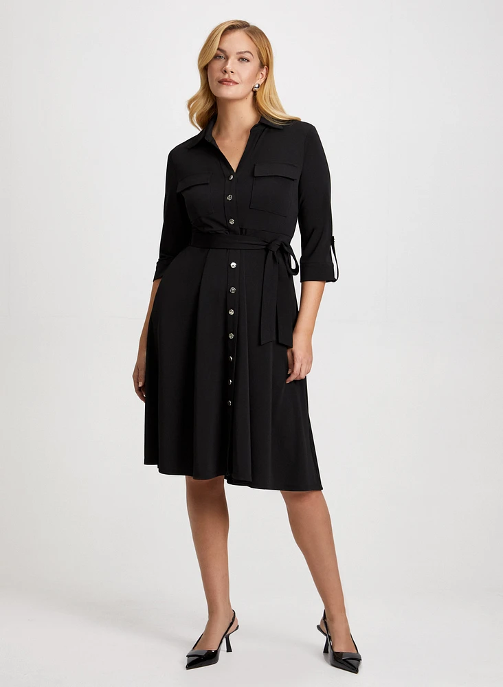 Button-Down Shirt Dress