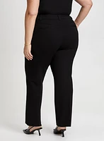 Sofia Pull-On Straight-Leg Pants - Regular