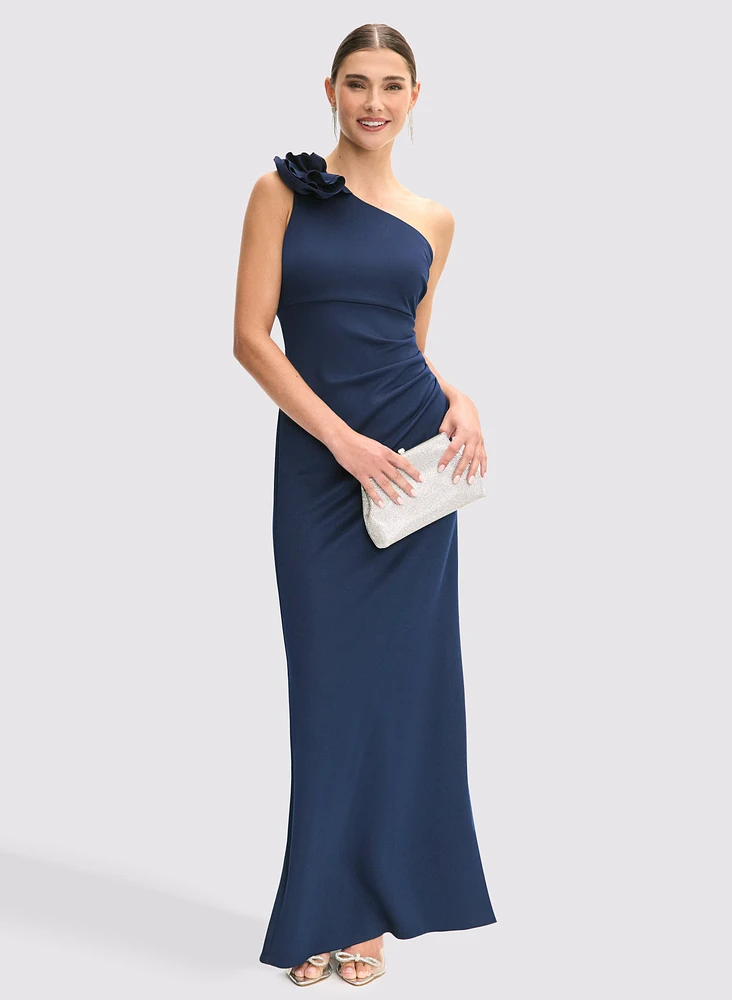 One-Shoulder Fitted Dress