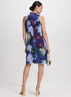 Tiered Abstract Dress