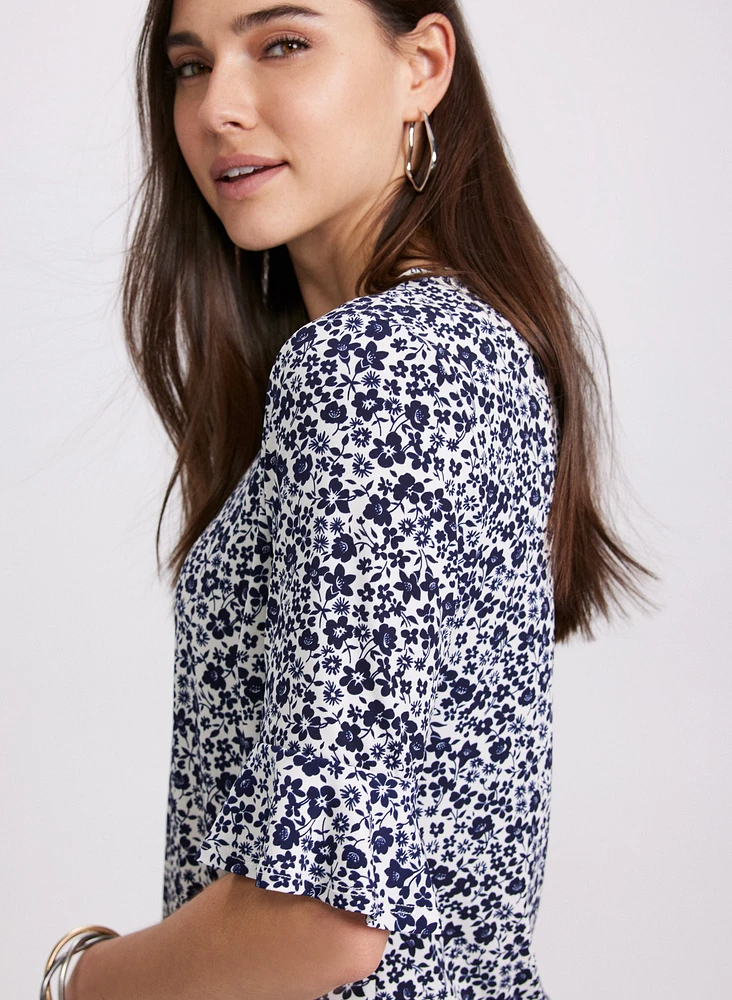 Floral Print Top