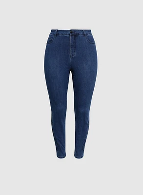 Slim-Leg Dark Jeans