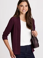 Cardigan en tricot pointelle