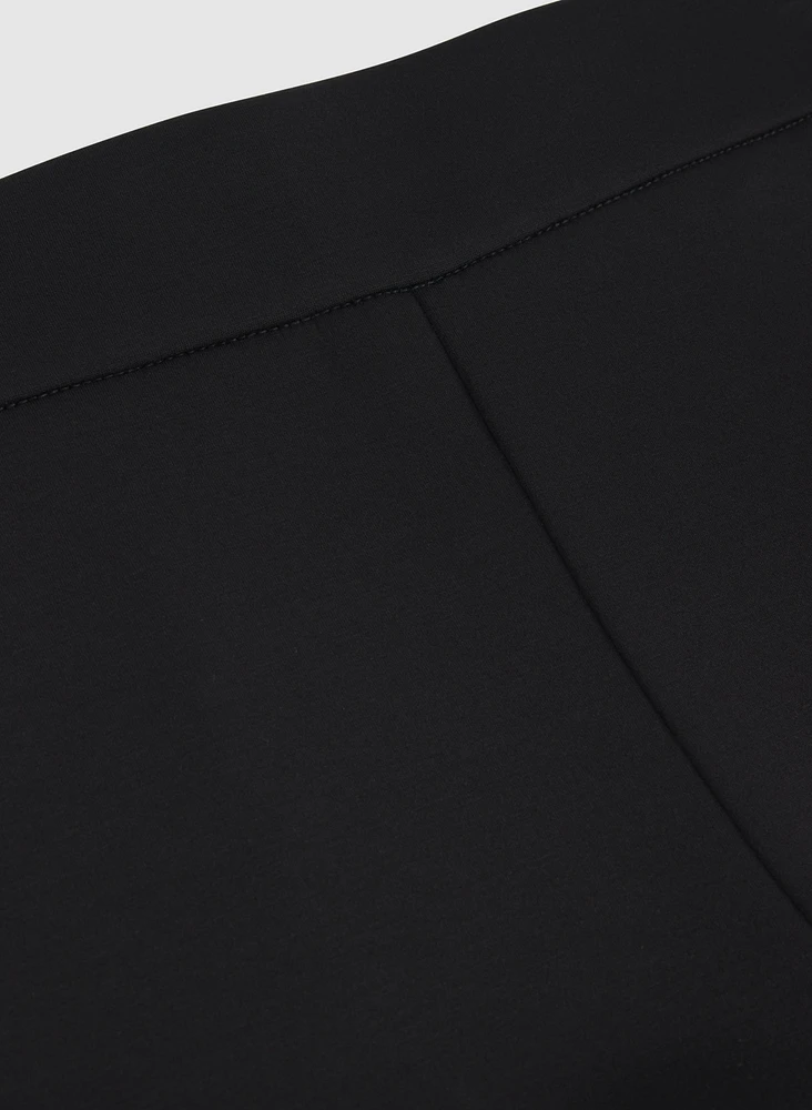 Flare-Leg Scuba Pants