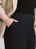 Olivia Stretch-Linen Wide-Leg Pants