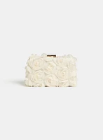 Organza Flower Clutch