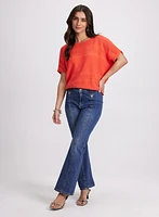Pull à manches dolman