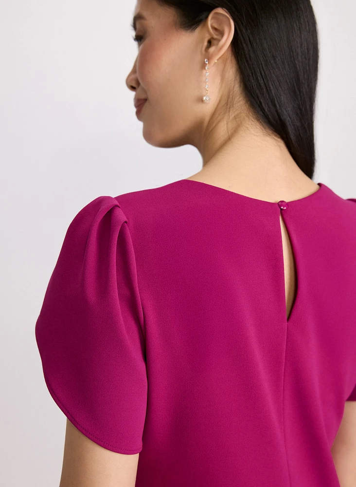 Tulip Sleeve Dress