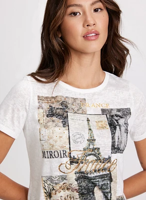 Paris Print T-Shirt