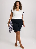 Bengaline Pull-On Shorts